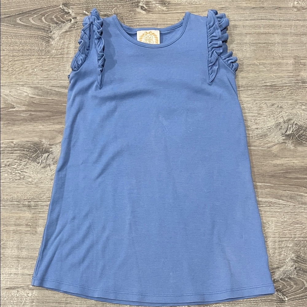 The Beaufort Bonnet Company Light Blue Cotton Top